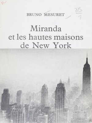 cover image of Miranda et les hautes maisons de New York